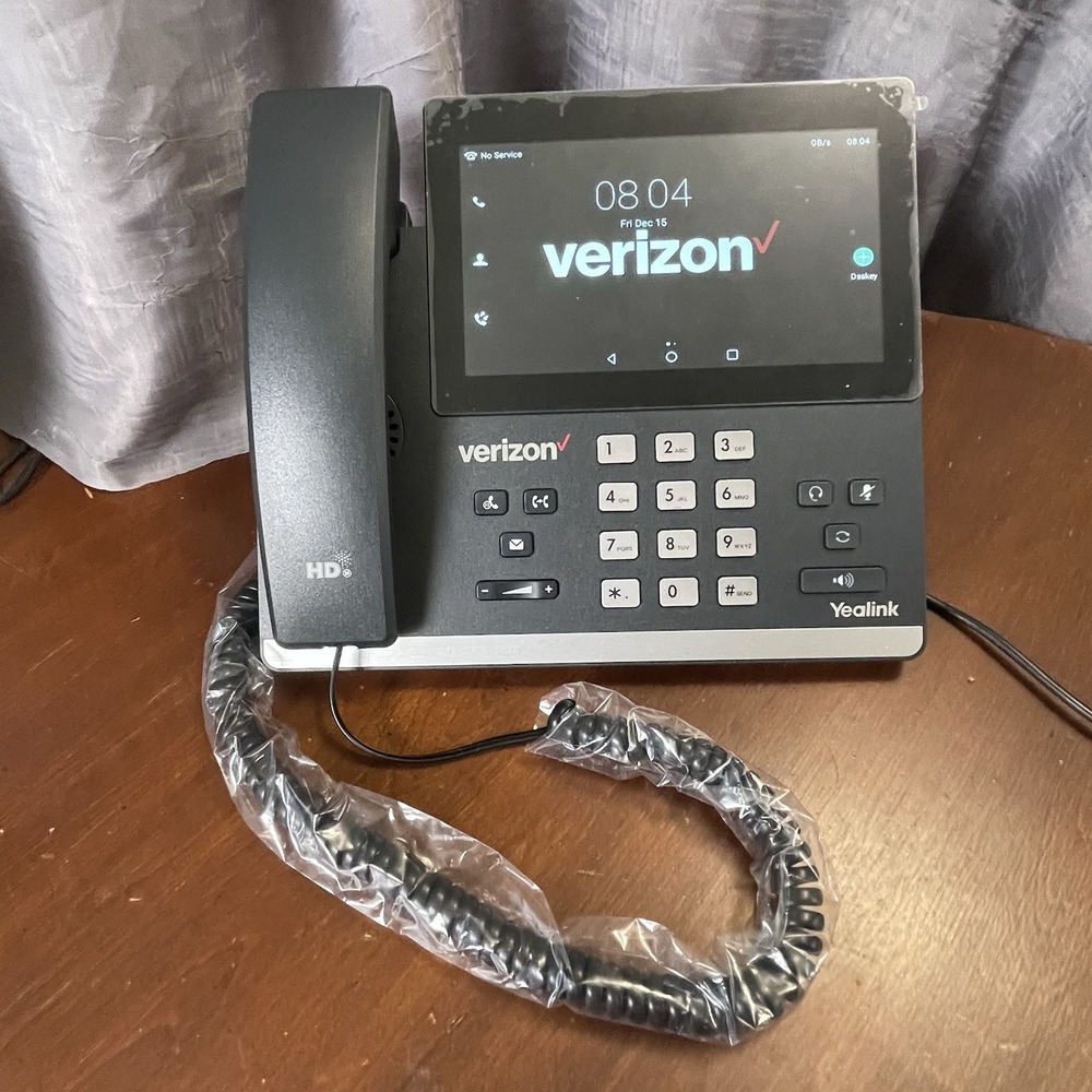 Yealink T67LTE One Talk 4G Verizon VoIP Desk Phone & Power Cord